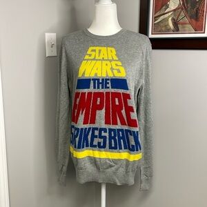 H&M Gray Star Wars Empire Strikes Back Sweater